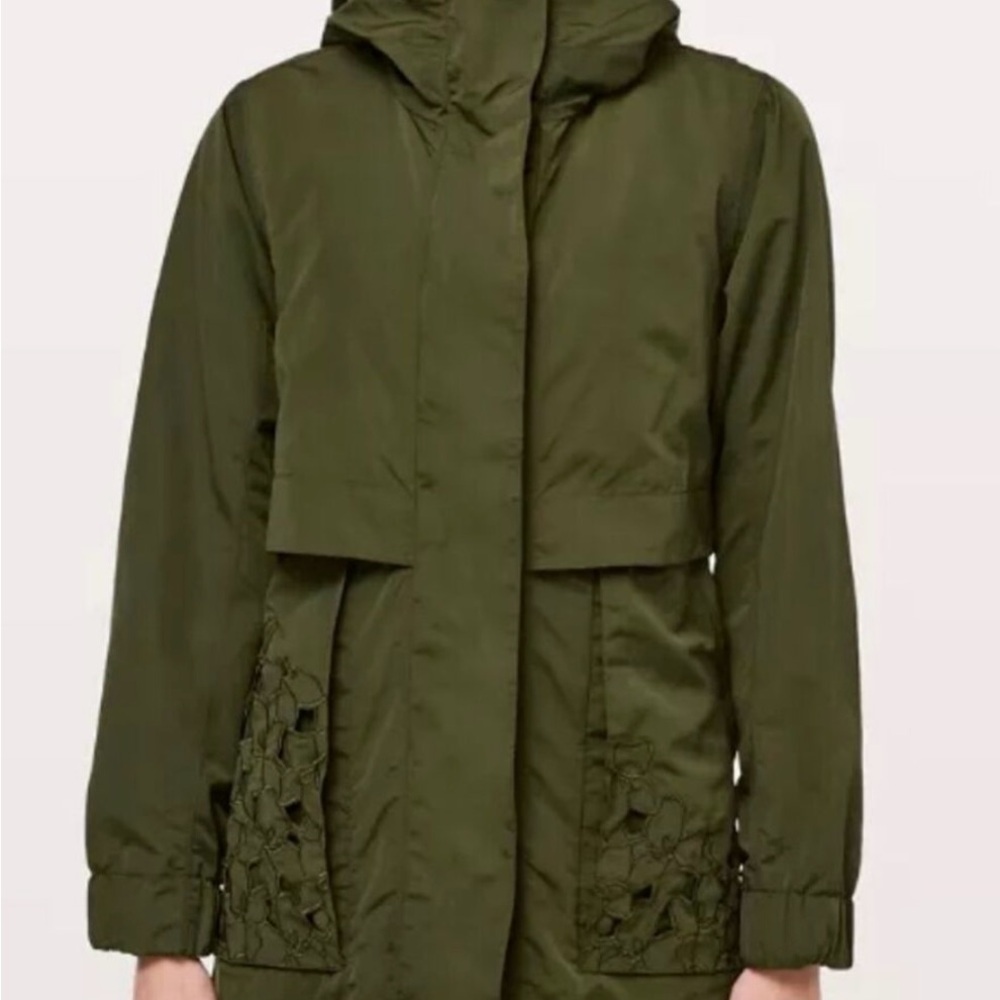 lululemon athletica Olive Green Utility Jacket
